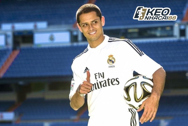 Javier Hernandez từng trải qua mùa bóng 2014/2015 đáng quên cùng Real Madrid