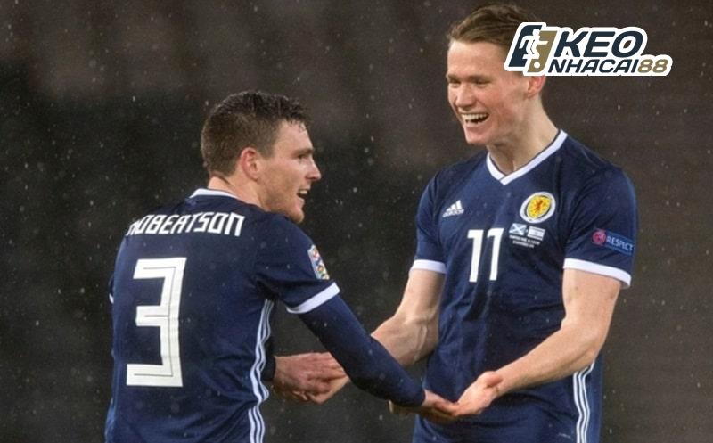 McTominay cùng Robertson là hai ngôi sao lớn nhất của Scotland lúc này